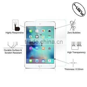 HUYSHE for Ipad Mini4 2.5d Clear Tempered Glass Screen Protector for Ipad Mini 4 Mobile Phone Scratch Proof Guard thumbnail-1