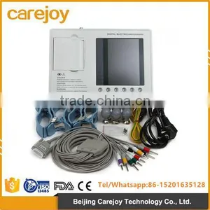 Portable Digital 3-channel Color Electrocardiograph ECG EKG thumbnail-1