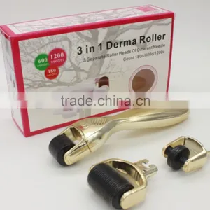 180/ 600/1200 Pins Derma Roller 3 in 1 Factory Direct Wholesale thumbnail-1