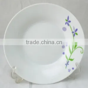 Factory Direct, 8inch Round Ceramic Plate, Porcelain Flat Plate for Lebanon thumbnail-1