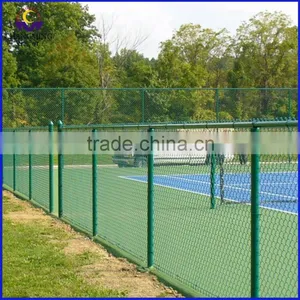 Shopping Websites Diamond Pattern Green Pvc Coated Chain Link Fence for Playground thumbnail-4
