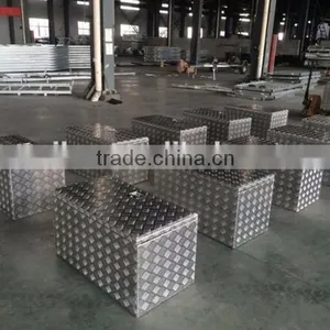 Top 1 Quality Cheap 2.5mm Aluminium Check Plate Stock Used Tools Boxes thumbnail-2