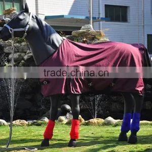Red 600D Polyester Summer Horse Turnout Rug thumbnail-1