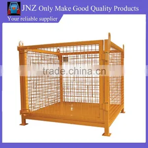 Mesh Box Wire Cage Metal Bin Storage Container thumbnail-1