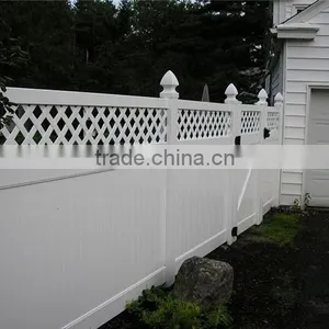PVC Lattice Privacy Fence/Hot-Selling Villa Fence thumbnail-2