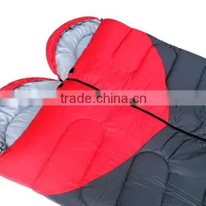 Double Waterproof Sleeping Bag Outdoor Camping thumbnail-2