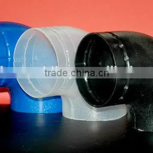 OEM Blow Molding Plastic Pipe Air Pump Extension Tube Pipe Expansion Joint thumbnail-4