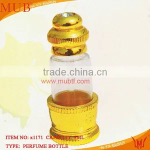 OEM Metal Perfume Bottle For Arabic Gorgeous Mini Design Oil Bottle thumbnail-1