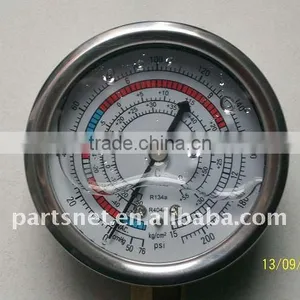 Compound Pressure Gauge for Refrigeration thumbnail-1