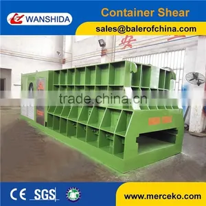 Customized Horizontal Scrap Shear Container Machine to Cut Waste Stainless Steel thumbnail-1