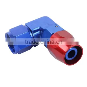 12 AN12 12-AN 90 DEGREE OIL/FUEL/GAS LINE HOSE SWIVEL SEAL END ADAPTOR FITTING thumbnail-1