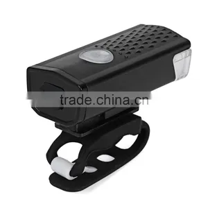 Water Resistant Rechargeable Mountain Bike Front Light With USB Changer for Night Cycling Bicycle Accessories thumbnail-4