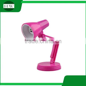 Mini Plastic Foldable Collapsible Folding Telescopic Led Reading Desk Table Night Lamp Light thumbnail-4