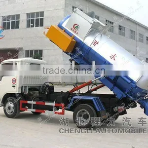 Suction -type Sewer Scavenger, Floating Suction Truck thumbnail-2