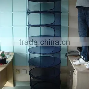 8 Layer Collapsible Dry Net Hydroponic Plant Herbal Drying Rack thumbnail-1