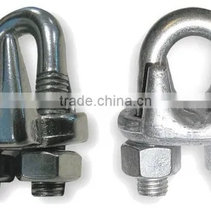 High Quality U.S. Type Carbon Steel Drop Forged Wire Rope Clips thumbnail-1