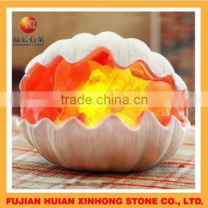 Elegant Himalayan Floor Salt Lamp for Home Decoration thumbnail-2