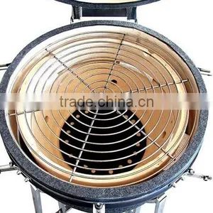 Hot Sell Western Ceramic Kamado Grill for BBQ thumbnail-3