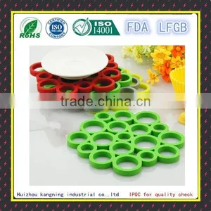 Food Grade Silicone Placemat With Hole,draining Pad,drying Mat thumbnail-1
