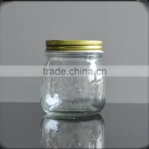Cheap Price Elegant Home Goods Glass Caviar Jar thumbnail-1