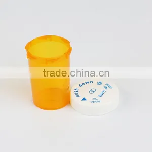 Amber Medicine Vial Medicine Vial With Cap thumbnail-3