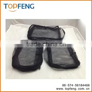 Mesh Travel Bags(3 Pack)/nylon Mesh Packing Bag/nylon Mesh Zippered Bag thumbnail-2