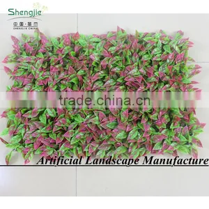 SJLJ013721 Artificial Grass / Fake Boxwood Plastic Fence for Wall Decoration thumbnail-6