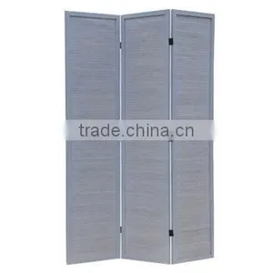 Modern Style 3 Panels Room Divider Screen thumbnail-1