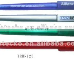 New Design Plastic Slim Ballpoint Pen thumbnail-1