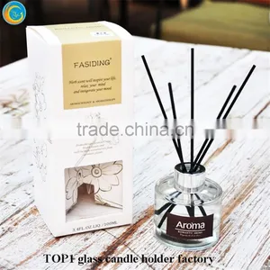 Empty Round Glass Fragrance Diffuser Bottles thumbnail-3