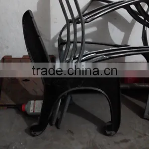 Different Height Size Casting Iron Bench thumbnail-2