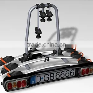 163700 Tilting Cycle Carrier Tow Bar Mounted Camping for 3 Bike thumbnail-2
