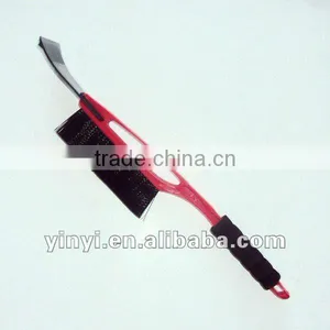 Car Cleaning Plastic Snow Shovel Brush Ice Scraper With Brush (RSCW-03) thumbnail-1