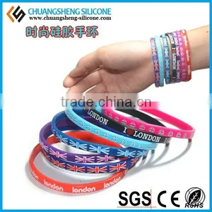 Small Fast Selling Items Colorful Gifts Silicone Bracelet thumbnail-4