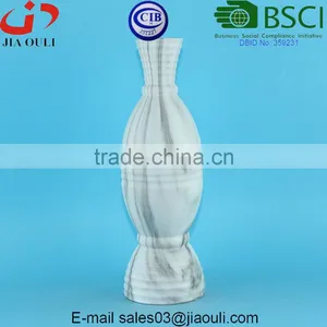 BSCI Audit Factory Marble Color Ceramic Vase for Home Decor thumbnail-3