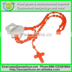 BPA Free Promotional Silicone Necklace Wholesale Food Grade Silicone Necklace Wholesale thumbnail-3