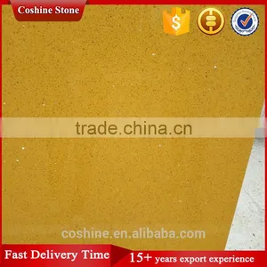 Beautiful Yellow Crystal Quartz Stone Slab thumbnail-2