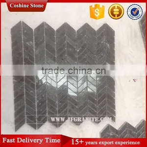 Abosulte Black Granite Mosaic Tile thumbnail-5
