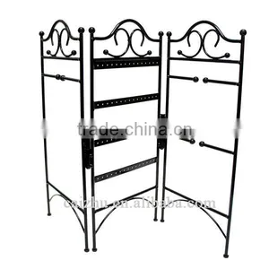New Design Black Wire 3 Pannels Earring Holder thumbnail-1