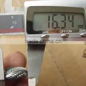 Type E Oval Shape Tungsten Carbide Rotary Burrs thumbnail-2