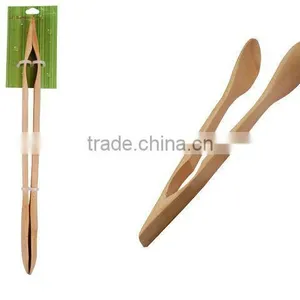 2017 Promotional 100% Natural Bamboo Tongs thumbnail-1
