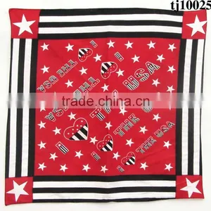 2016 Hot Sale Factory Price I Love the USA Designer Kerchief thumbnail-1