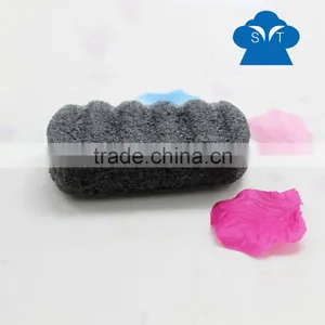 Natural Whitening Bamboo Charcoal Konjac Sponge for Face and Skin thumbnail-5