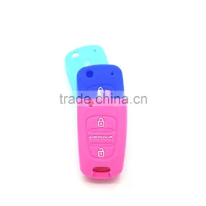 Hot-sale Product Custom 3 Button Smart Remote Key Silicon Cover for Hyundai thumbnail-6