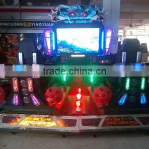 Hot Sale All Dynamic Racing Machine/4D Sky Trooper Simulator Arcade Car Racing Game Machine DF-S013 thumbnail-3