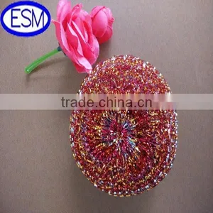 Ss410/Galvanized Mesh Scourer,Steel and Plastic Cleaning Scourer, Cleaning Ball thumbnail-6