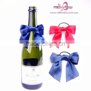 MSD Fancy Elastic Satin Ribbon Bow for Wine Bottle thumbnail-1
