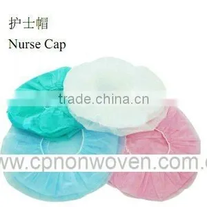 SMS Nonwoven Bouffant Cap, Disposable Bouffant Cap, pp Surgical Bouffant Cap thumbnail-1