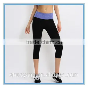 Top Quality Fitness Elastic Pants Women Dance Yoga Sports Pants Tights Gym Workout Clothing Fashion Legging thumbnail-4