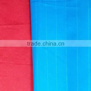 EN 1149-1 T/C Cotton and Polyester Esd Antistatic Twill Fabric for Work Clothing thumbnail-1